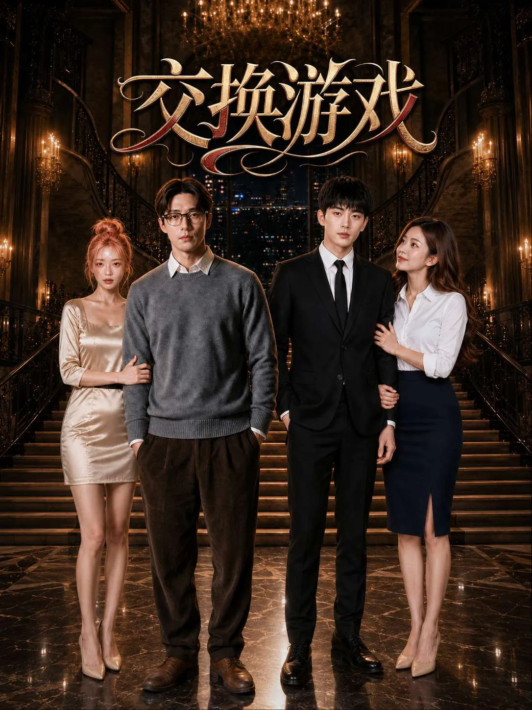 交换游戏 AI成人短剧 完整1-17集 封面