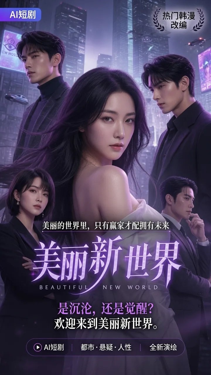 美丽新世界 AI成人短剧 完整版1-19集 封面