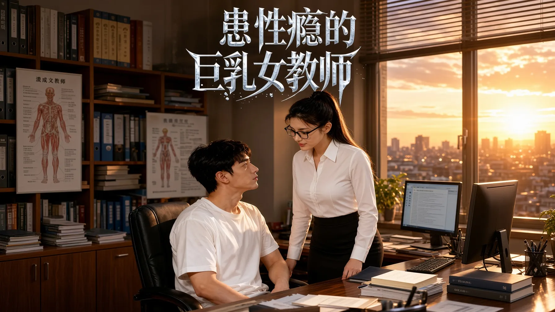 患性瘾的巨乳女教师 AI成人短剧 完整版01-08集 封面