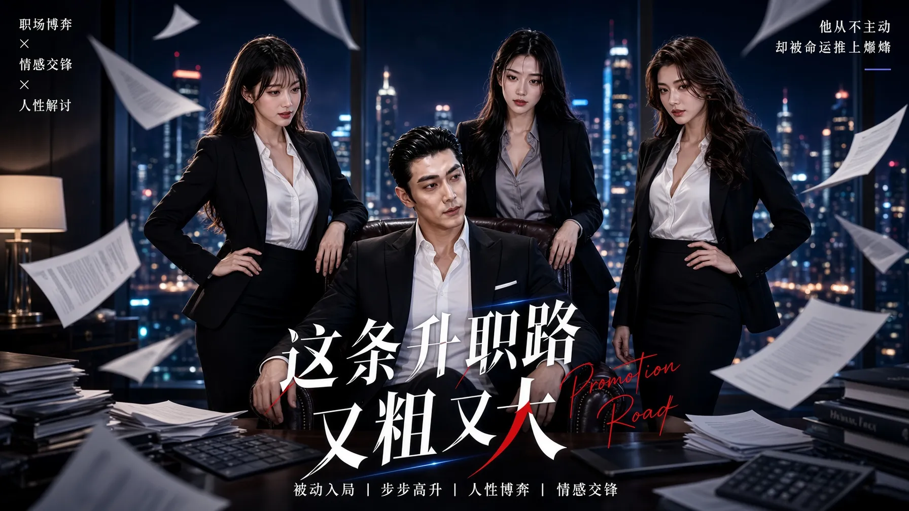 这条升职路又粗又大 AI成人短剧 完整版01-11集 封面