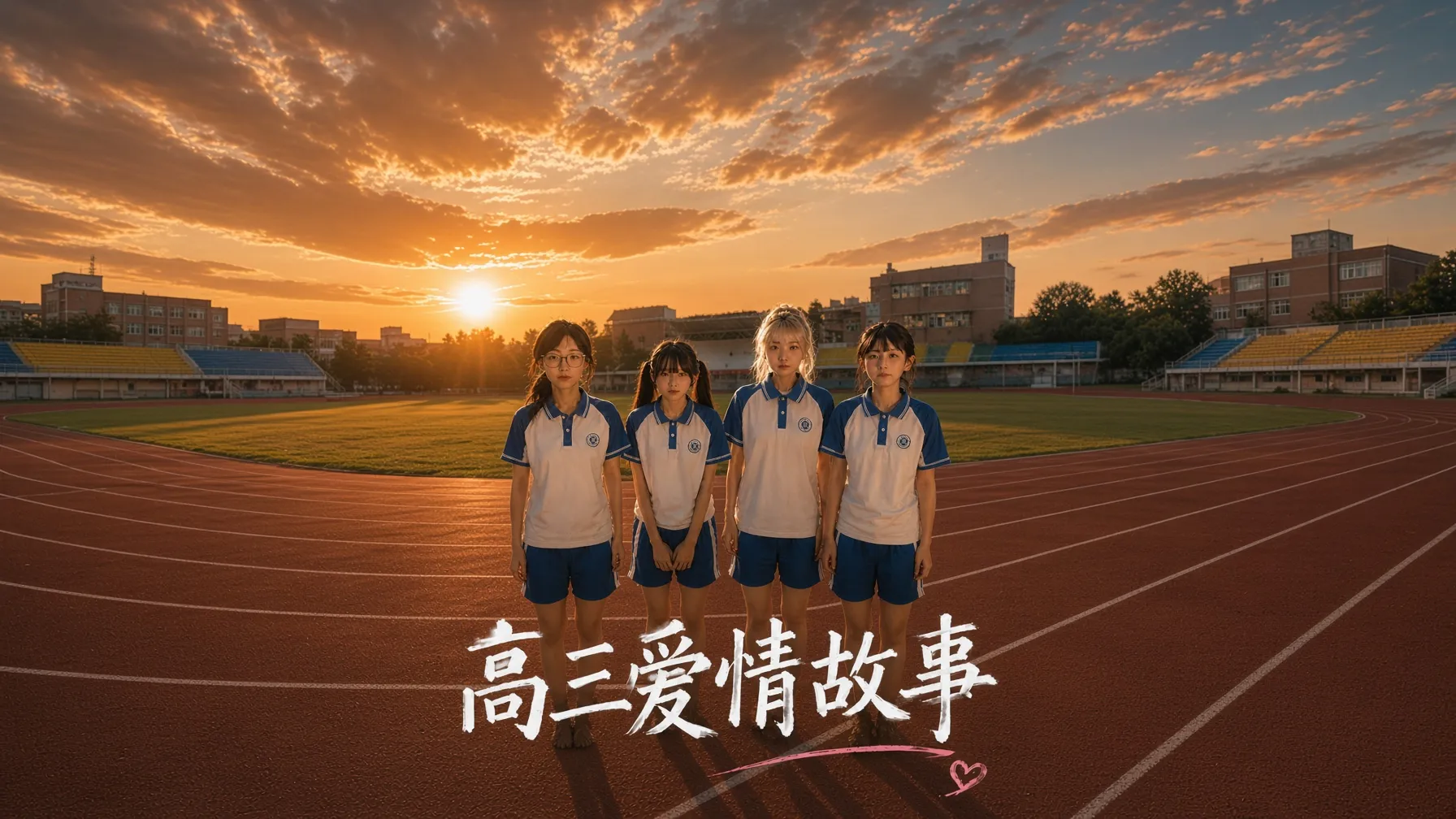 高三爱情故事 AI成人短剧 完整版01-59集 封面