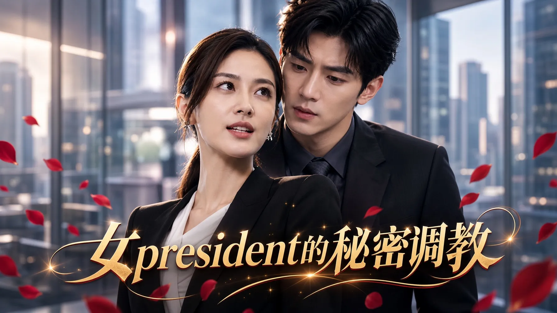女总裁的秘密调教 AI成人短剧 完整版01-09集 封面