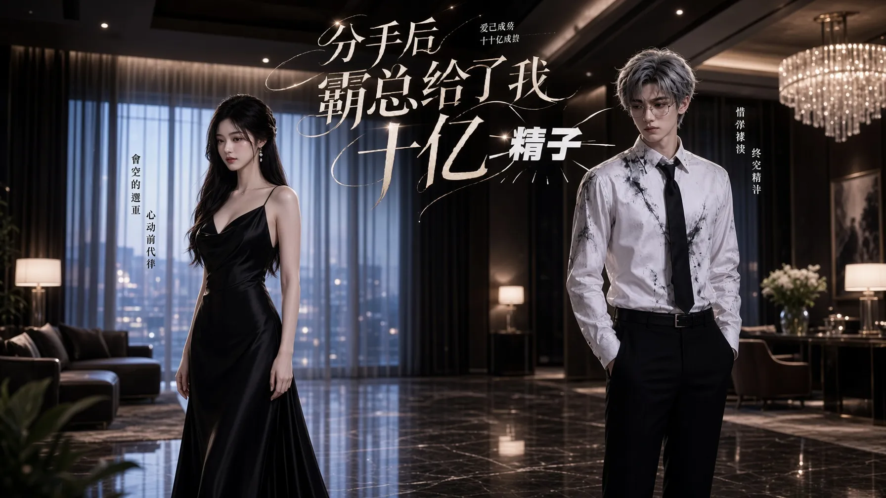 分手后霸总给了我十亿精子 AI成人短剧 完整版01-08集 封面