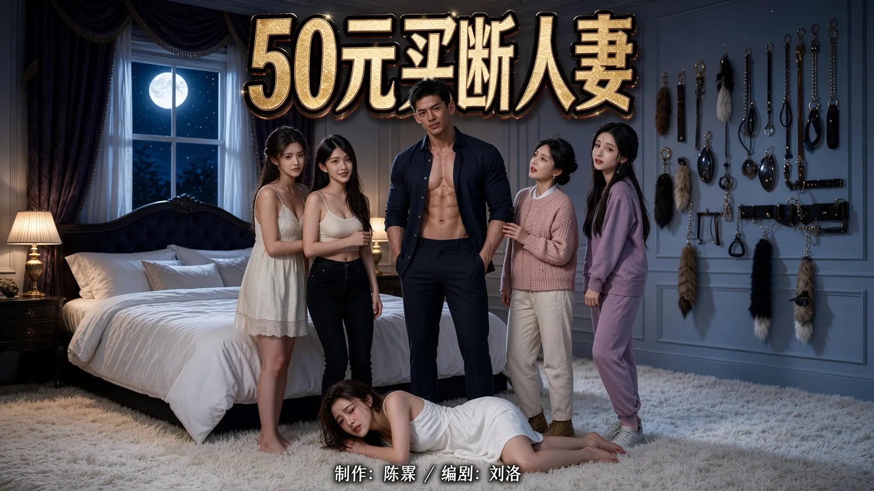 买断人妻只用50元 AI成人短剧 完整版01-06集 封面