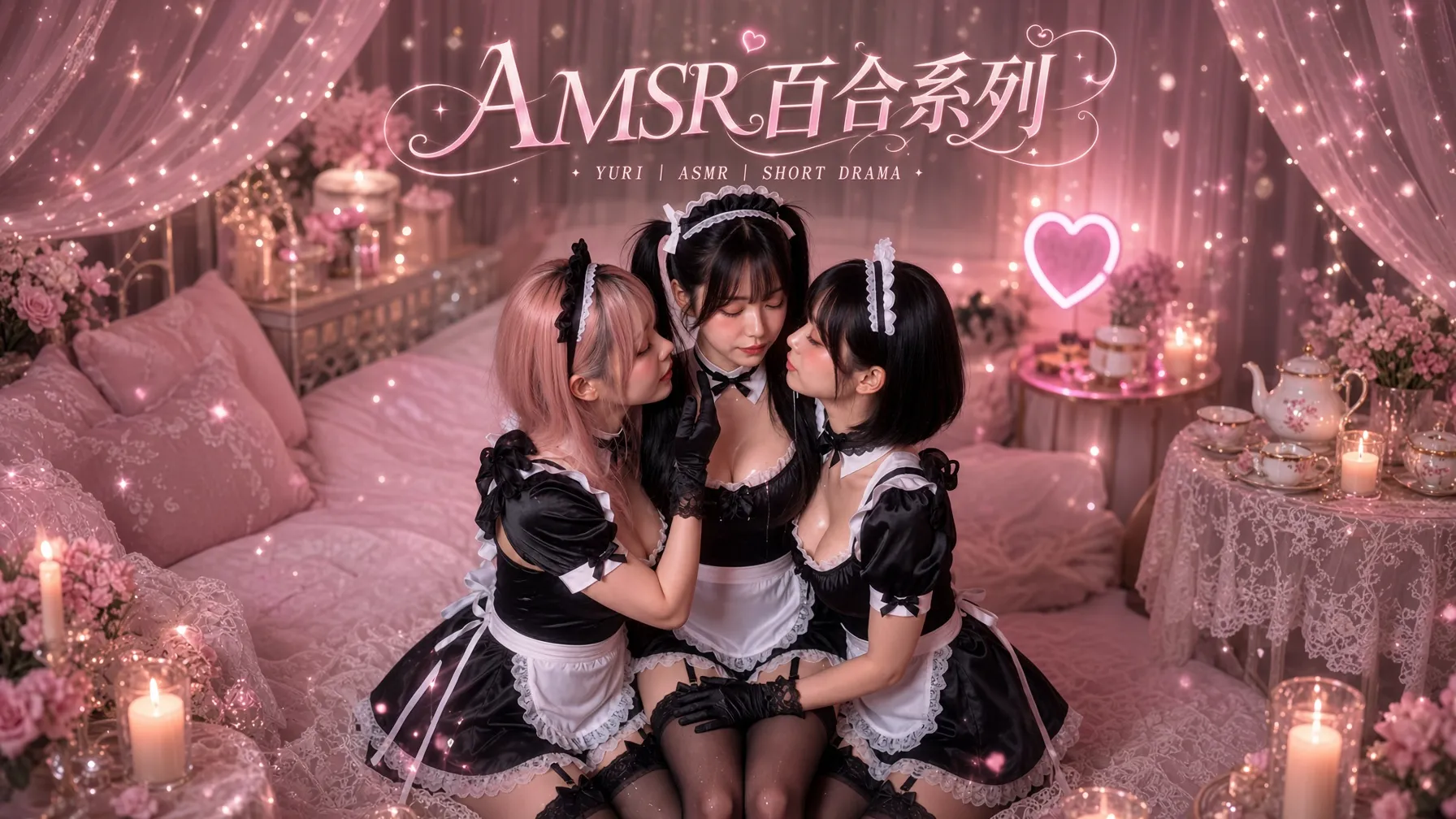 百合ASMR系列 AI成人短剧 完整版01-03集 封面
