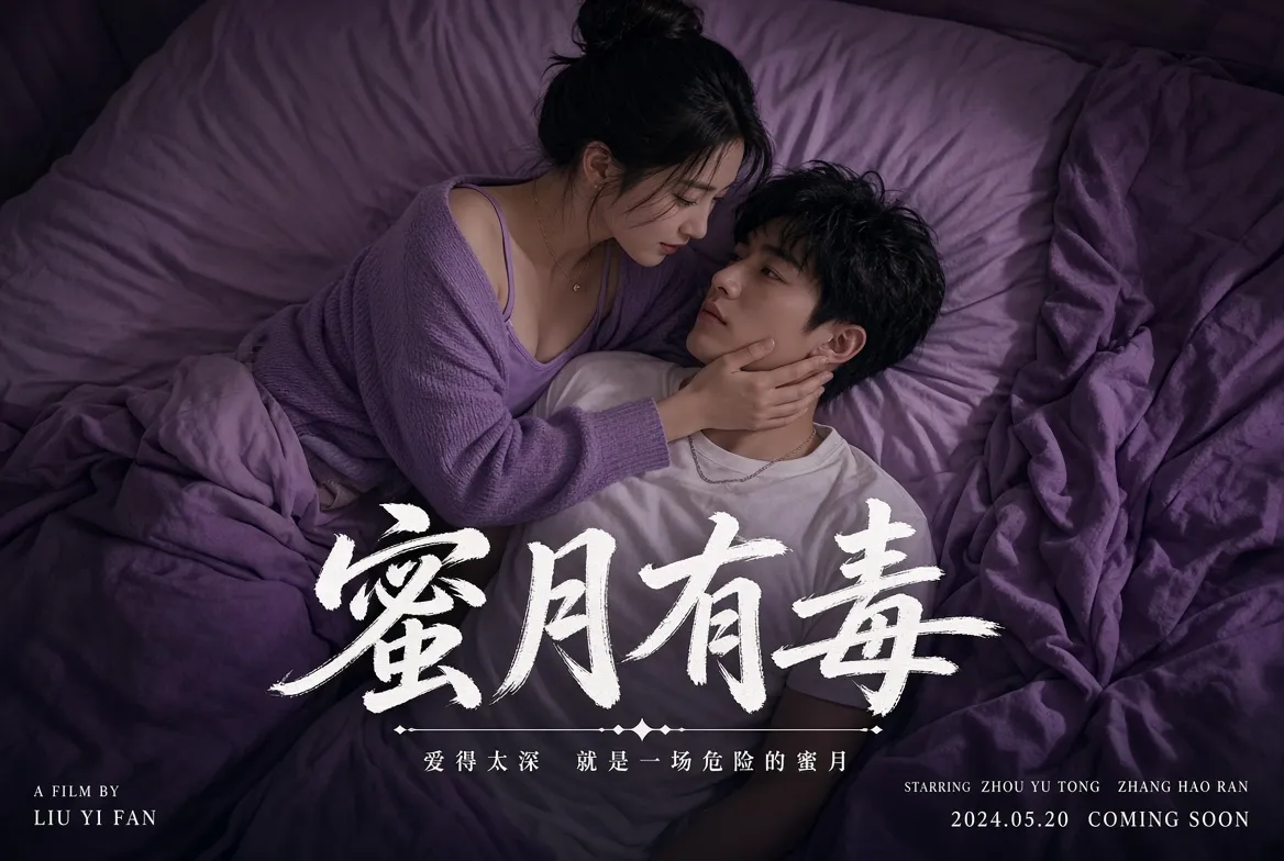 蜜月有毒 AI成人短剧 完整版01-06集 封面