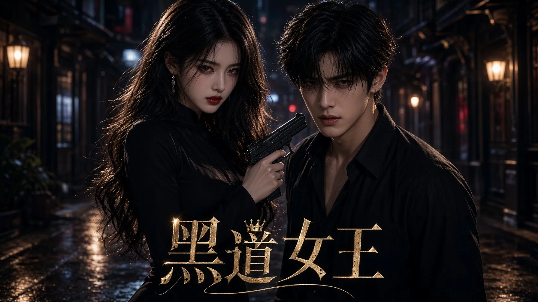 黑道女王 AI成人漫剧 完整版 封面