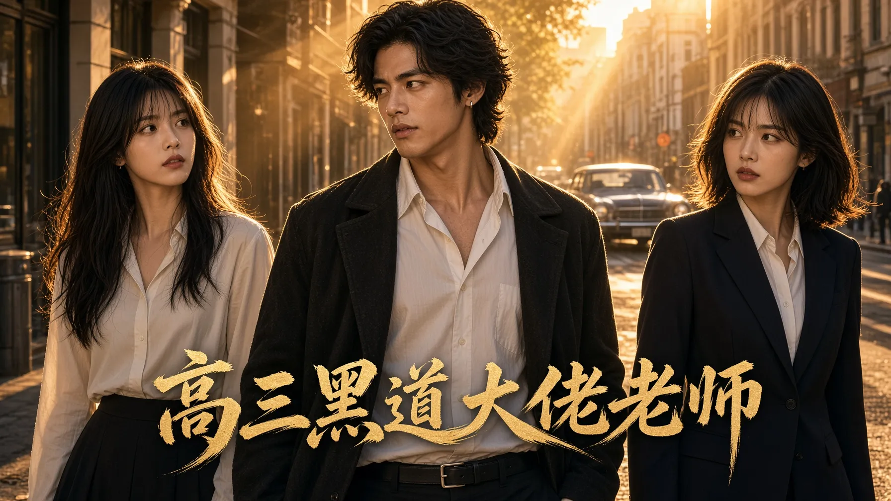高三黑道大佬师 AI成人短剧 完整版