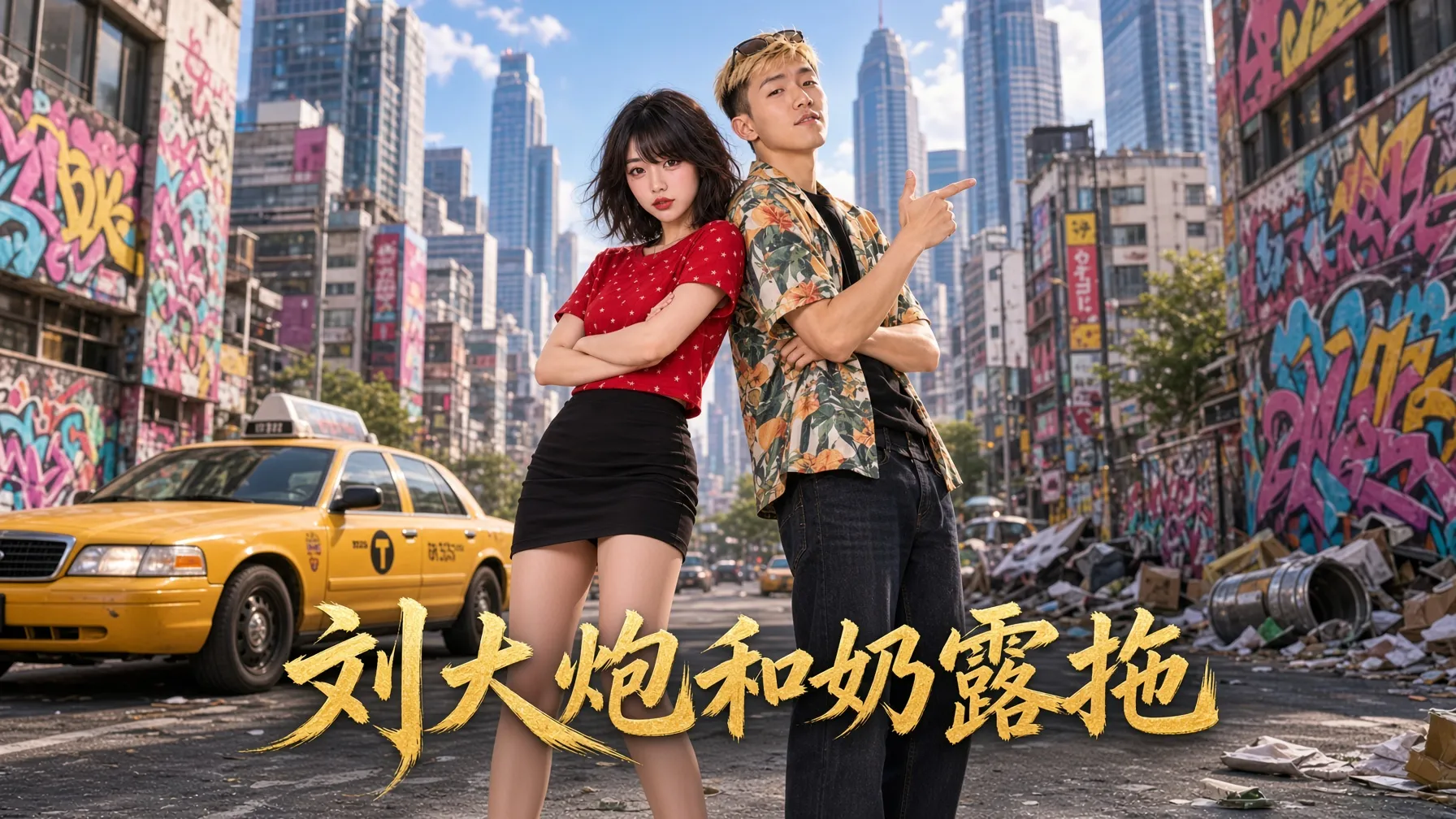 刘大炮和奶露拖 AI成人短剧 完整版
