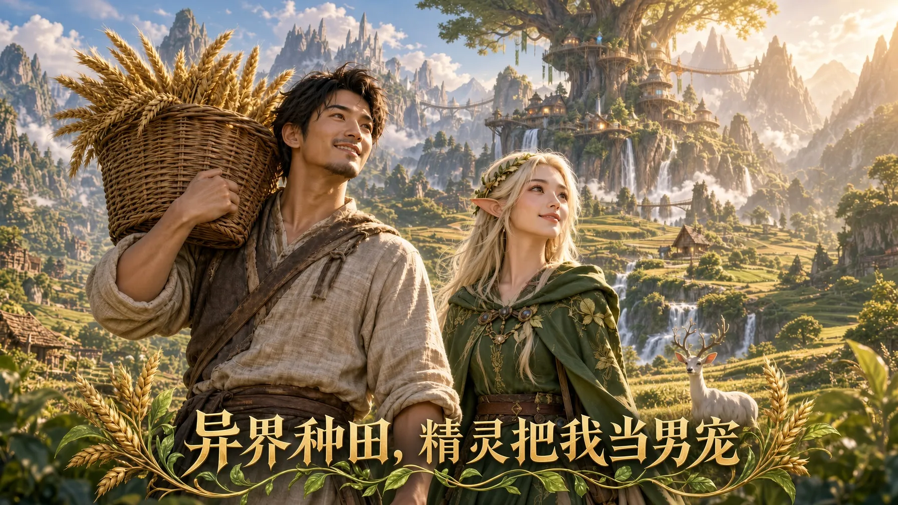 异界种田 精灵把我当男宠 AI成人漫剧 完整版