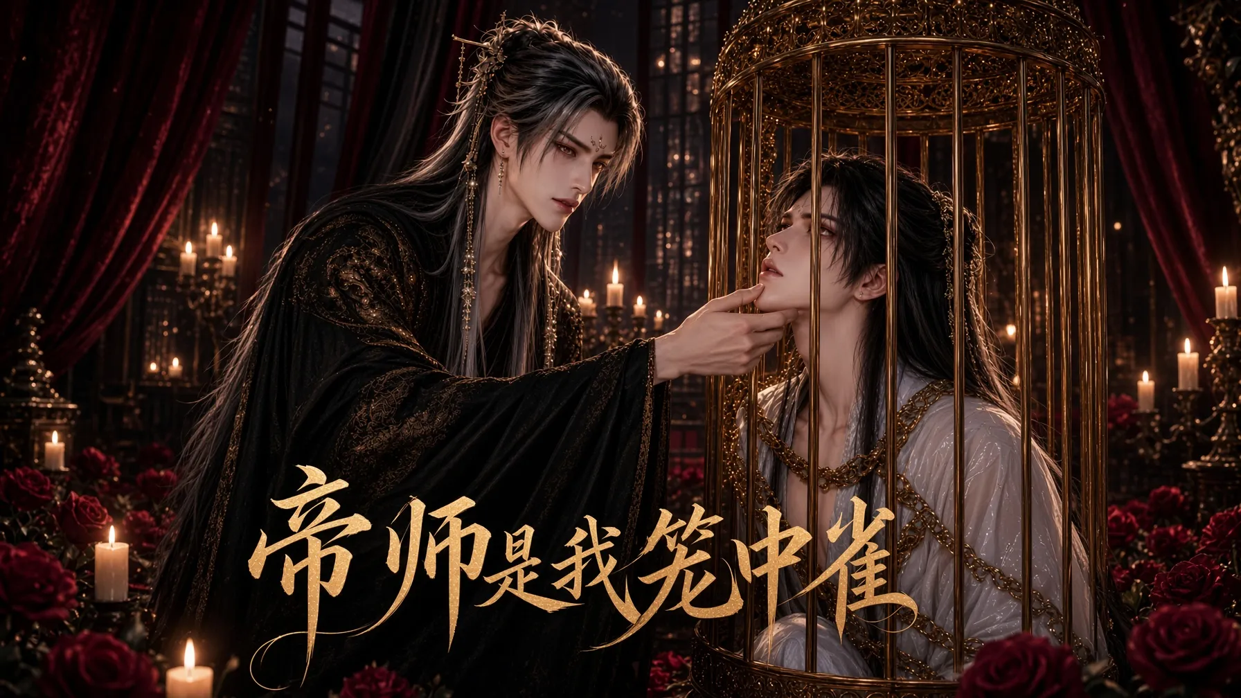 帝师是我笼中雀 AI成人漫剧 完整版
