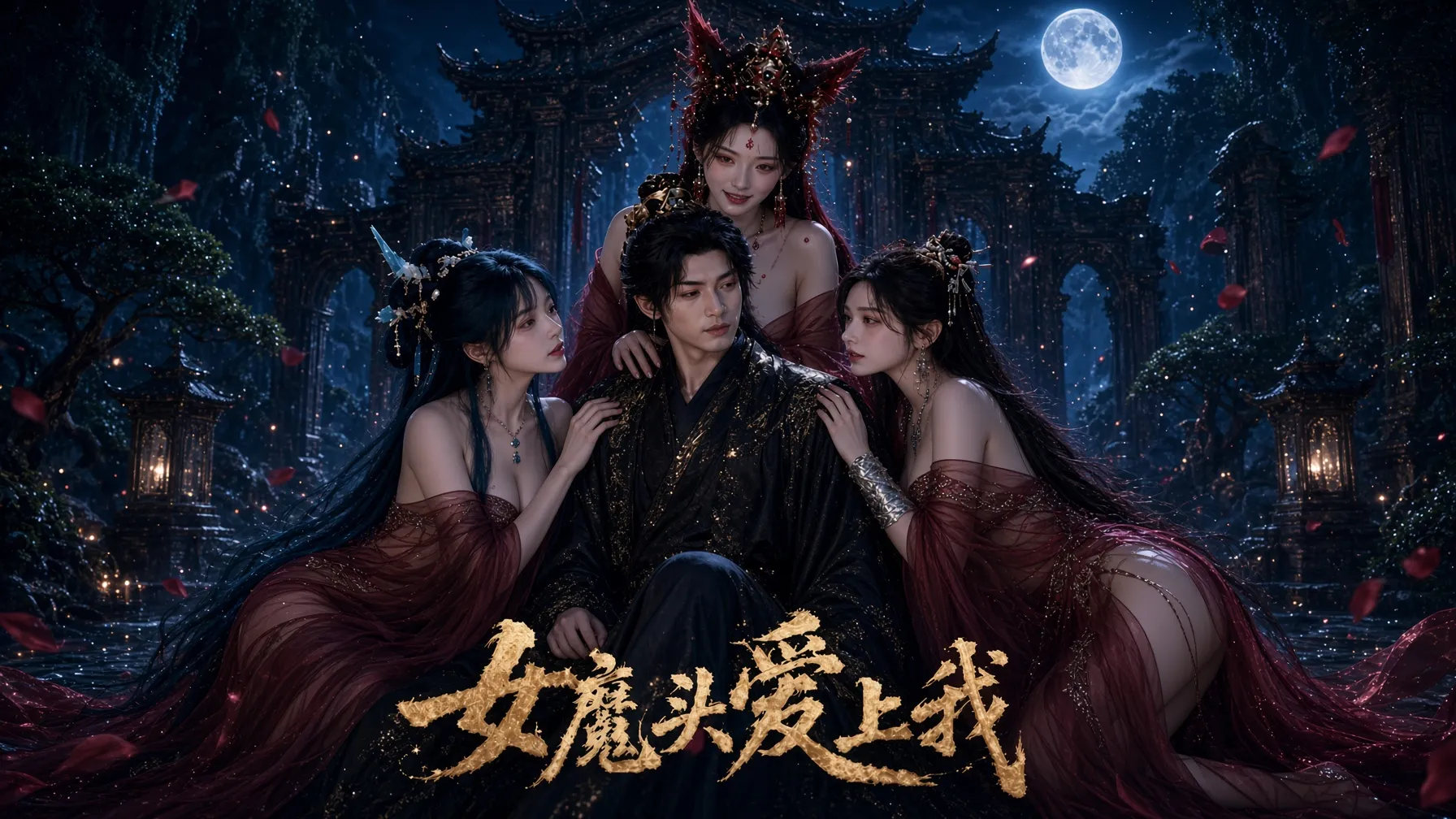 女魔头爱上我 AI成人漫剧 完整版
