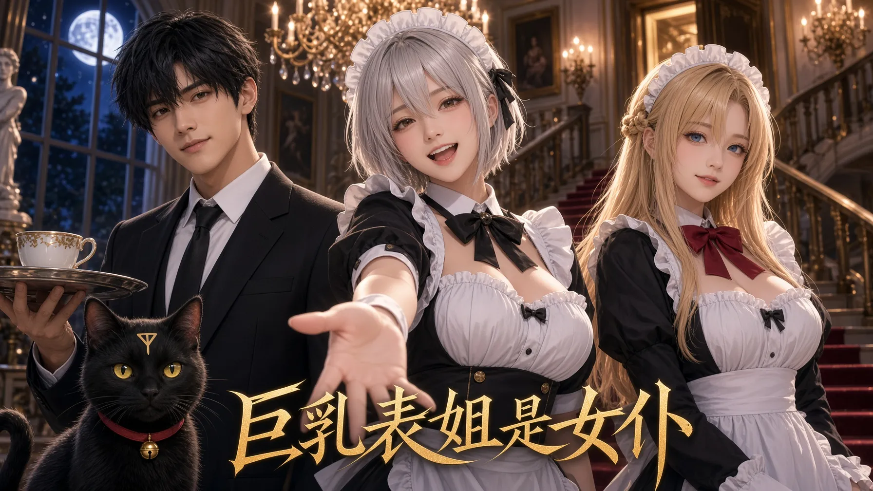 巨乳表姐是女仆 AI成人漫剧 完整版