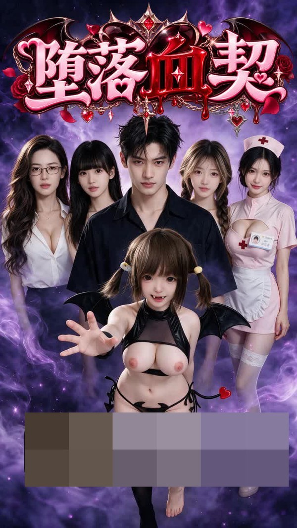 《堕落血契》 封面