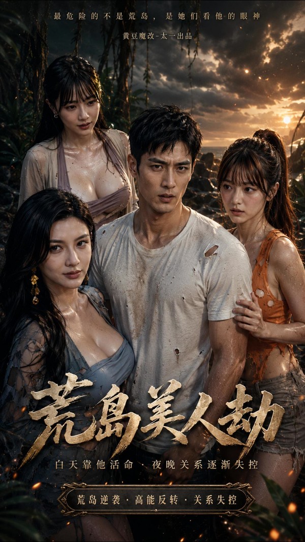 《荒岛美人劫》 封面