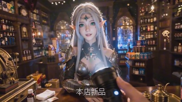 《我在魔兽世界开超市-精灵小姐》 封面