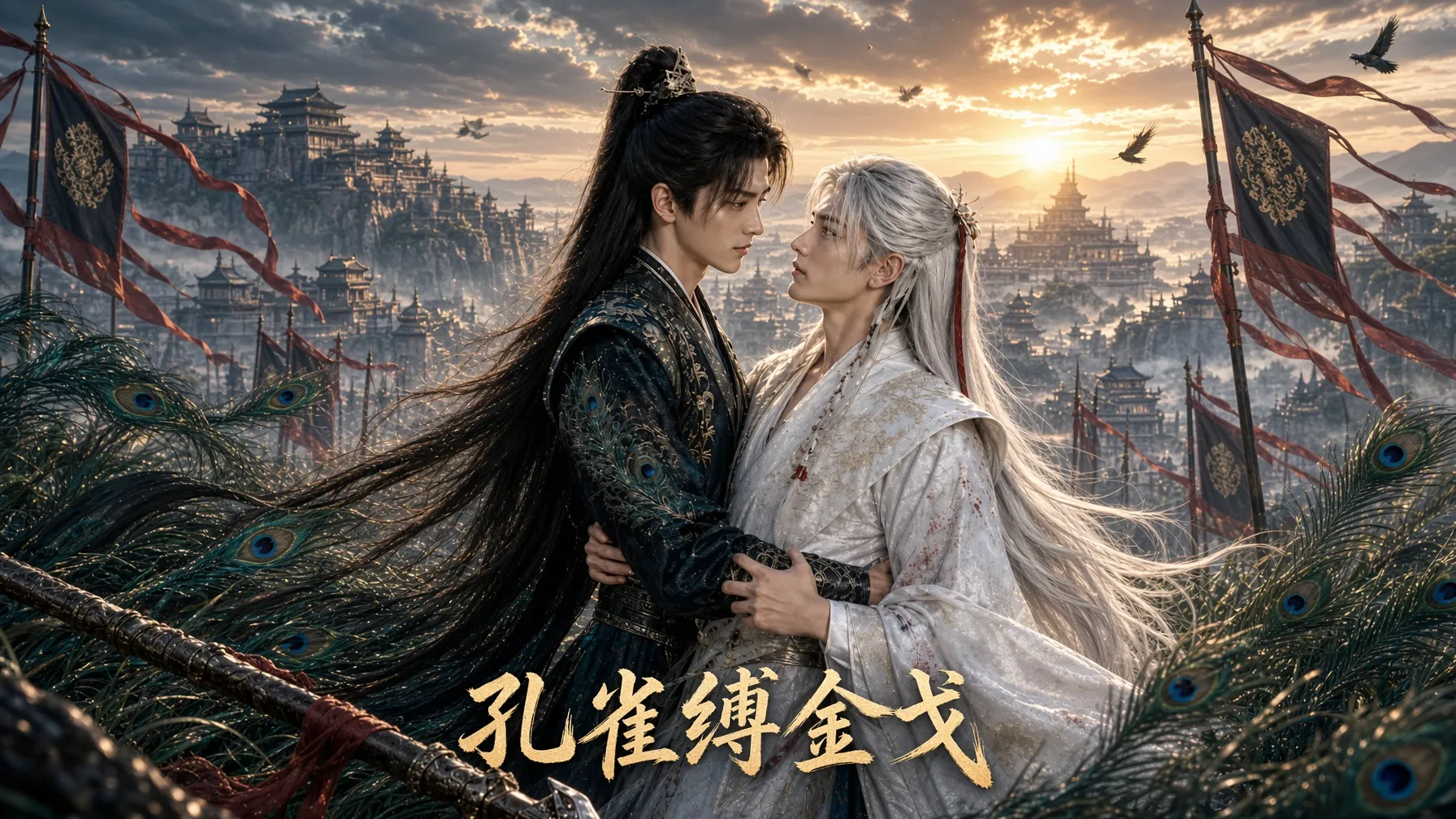 孔雀缚金戈 AI成人漫剧 完整版 封面