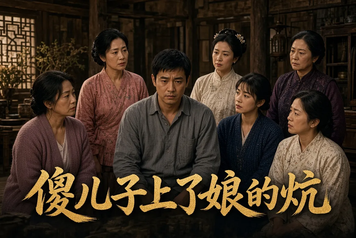 傻儿子上了娘的炕 AI成人短剧 完整版 封面