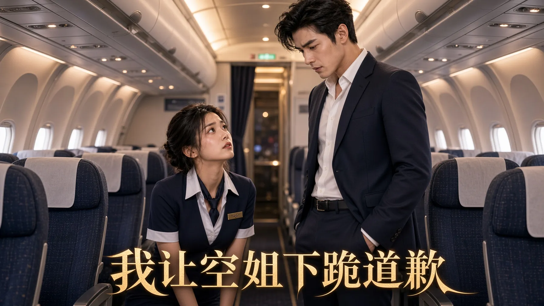 我让空姐下跪道歉 成人短剧 完整版