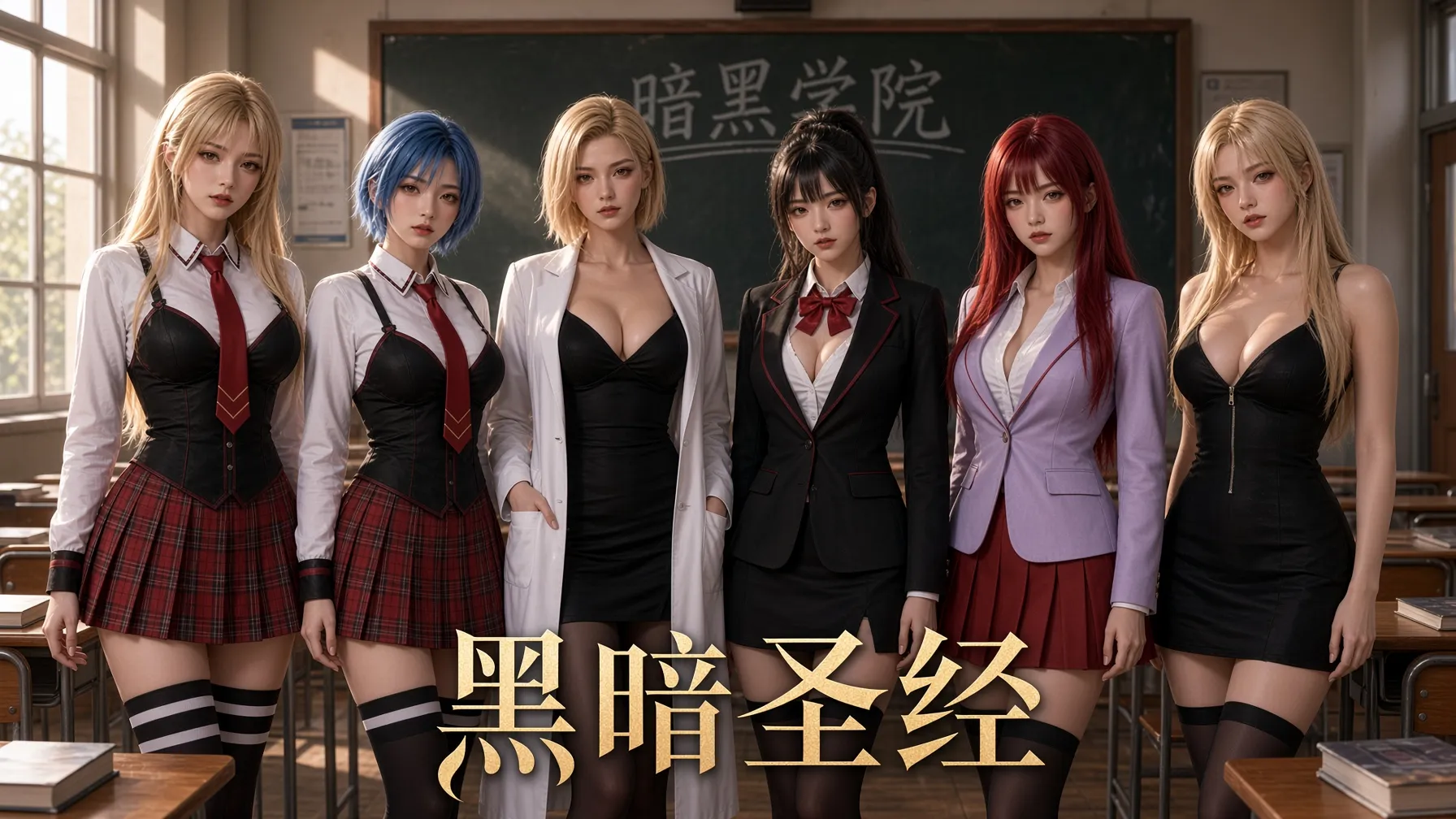 黑暗圣经 第一季 AI成人漫剧 完整版