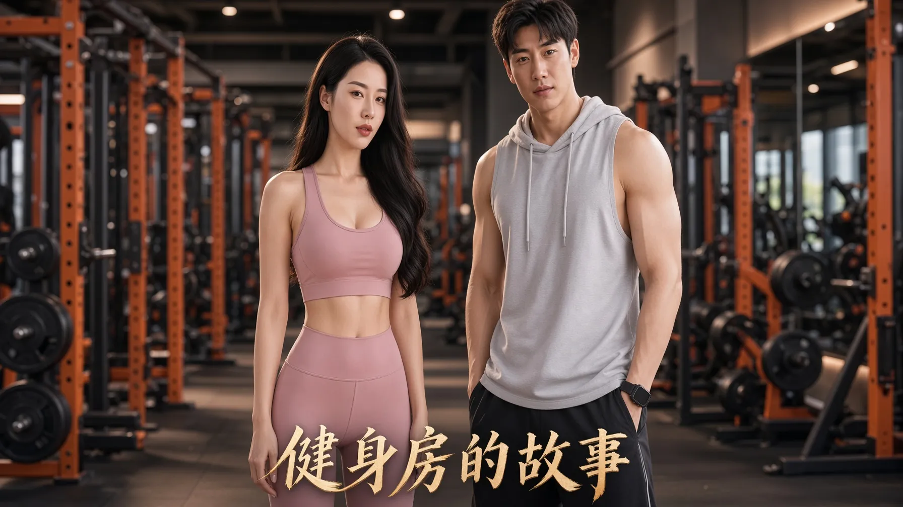 健身房的故事 AI成人短剧 完整版 封面