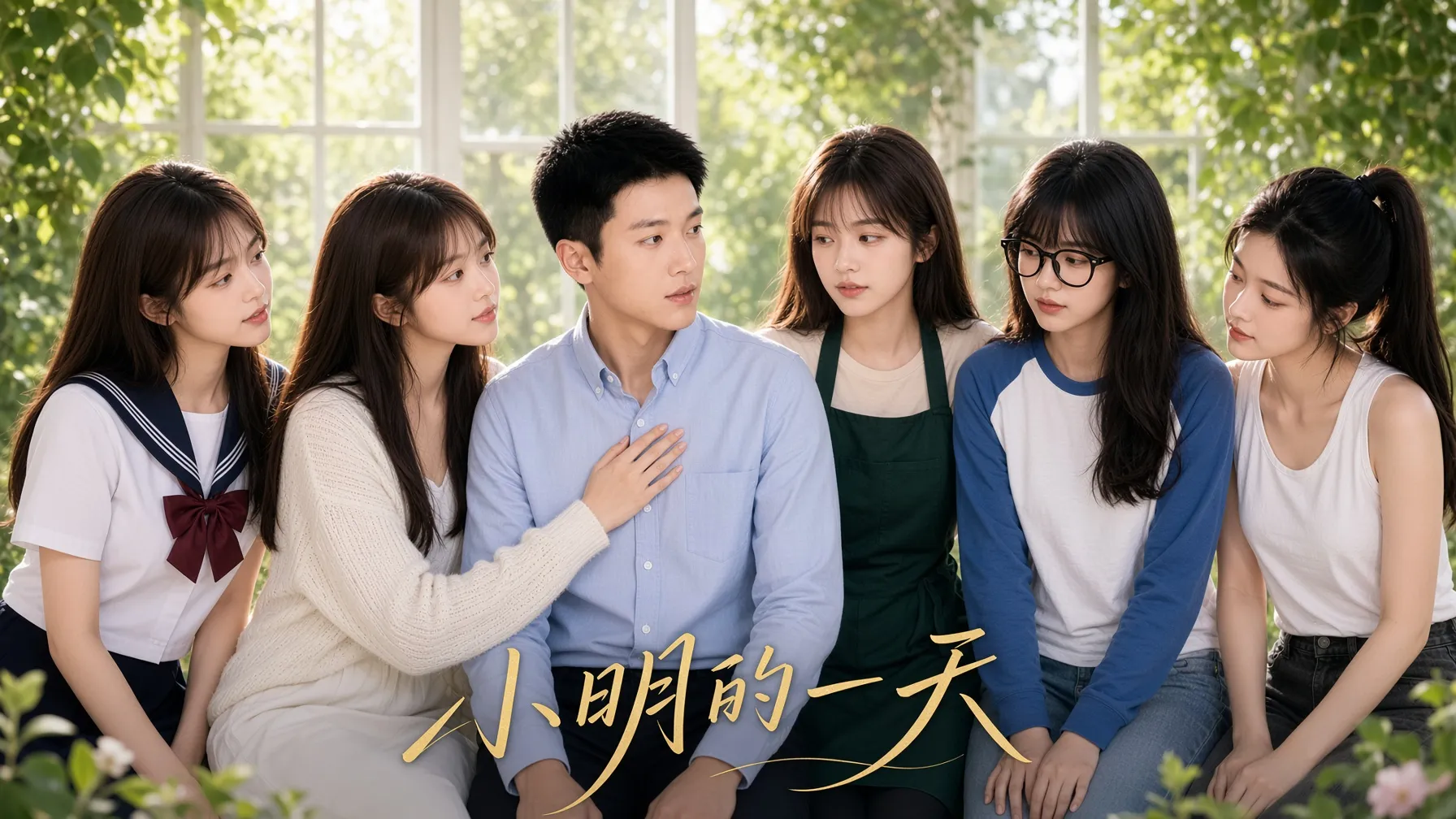 小明的一天 AI成人短剧 完整版 封面