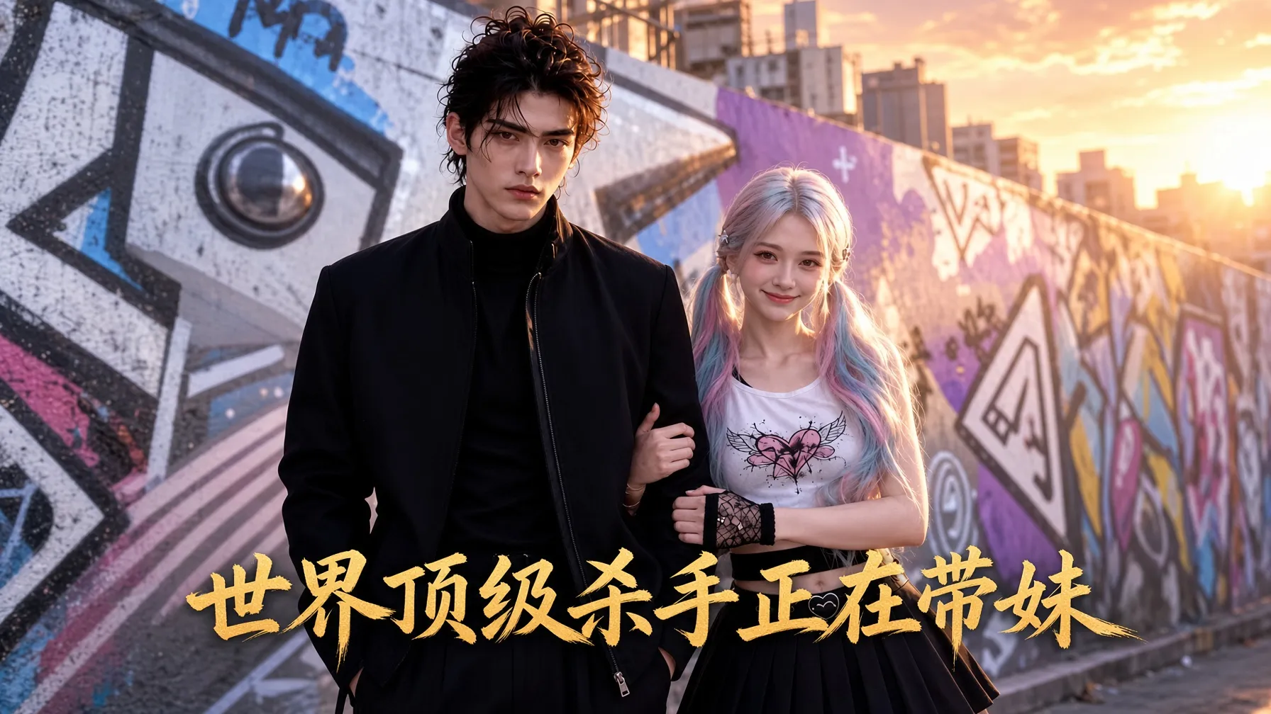世界顶级杀手正在带妹 AI成人短剧 完整版 封面