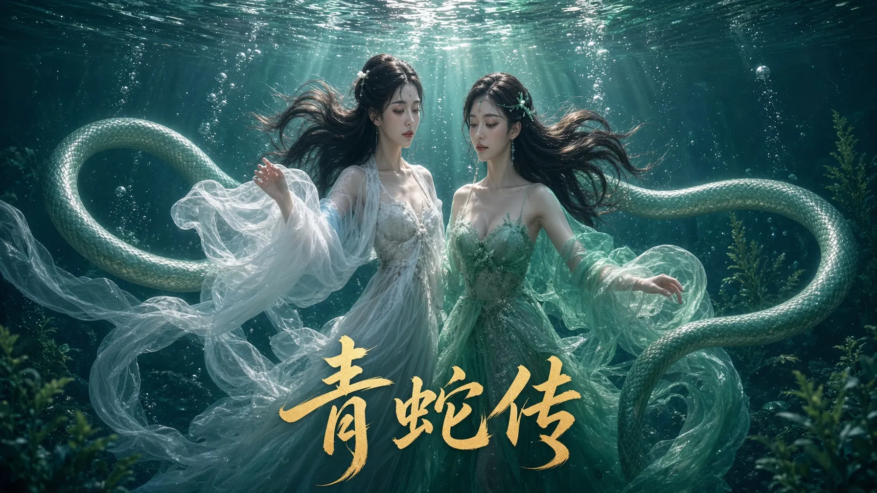 青蛇淫传 AI成人短剧 完整版 封面