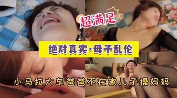 母子乱伦小马拉大车爸爸不在家儿子操妈妈