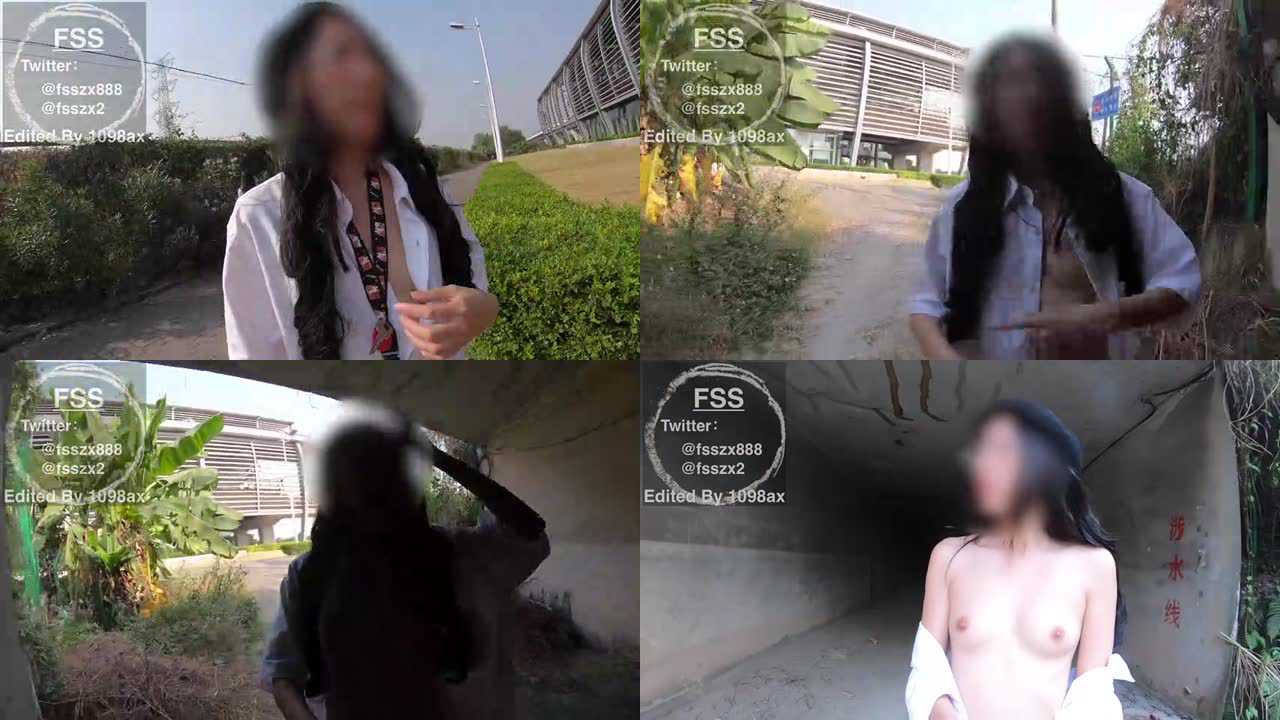 推特網紅 FSS 馮珊珊 戶外露出福利 攝影活動 封面