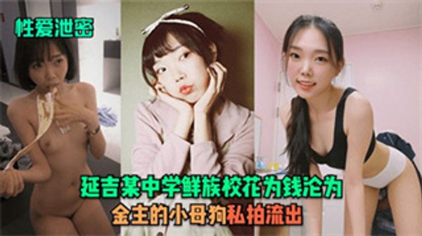 性爱泄密延吉某中学鲜族校花为钱沦为金主的小母狗私拍流出