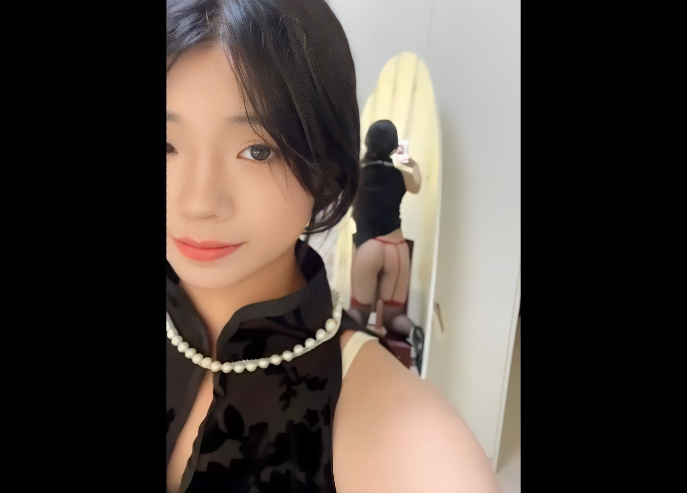 重磅露脸泄密，青岛高颜值反差母狗 胡x欣 06年嫩妹，被金主网调教了各种淫态已经跟母狗没两样了 封面