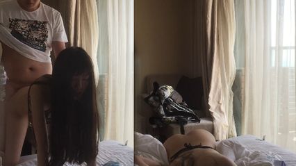 真实感情侣自拍 小情侣在床上后入私拍，男友猛力抽插到女友直到她高潮瘫软 封面