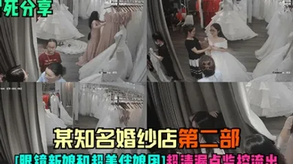 冒死分享某知名婚纱店-第二部眼镜新娘和超美伴娘团超清漏点监控流出 全集 封面