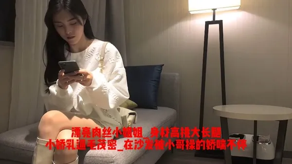 漂亮肉丝小姐姐_身材高挑大长腿_小娇乳逼毛茂密_在沙发被小哥操的娇喘不停 封面