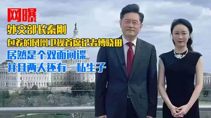 网曝外交部长秦刚包养的凤凰卫视首席记者傅晓田 居然是个双面间谍 封面
