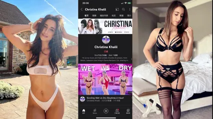 推荐欧美七十几万粉丝YouTuber网红ChristinaKhalil浴室诱惑片泄漏_暗网黑料