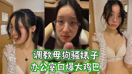 调教母狗骚婊子办公室口爆大鸡巴 封面