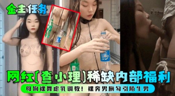 金主任务网红查小理内部福利  裸舞虐乳调教裸奔男厕勾引陌生男