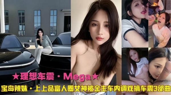 理想车震·富人圈女神车内调戏搞车震3部曲