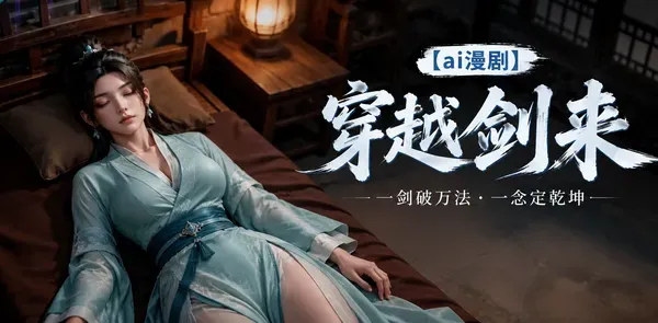 穿越剑来 剑修双修 AI漫剧 巨乳小师妹主动诱惑女上位狂骑肉棒 高潮猛喷淫水