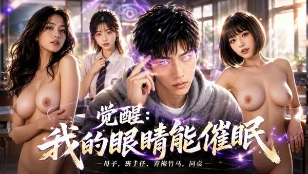觉醒 我的眼睛能催眠 AI短剧 眼睛一眨把母亲和班主任变成骚母狗 各种女人主要排队性爱大乱交