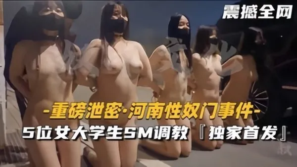 河南性奴门事件5位女大学生SM调教场面震撼 封面